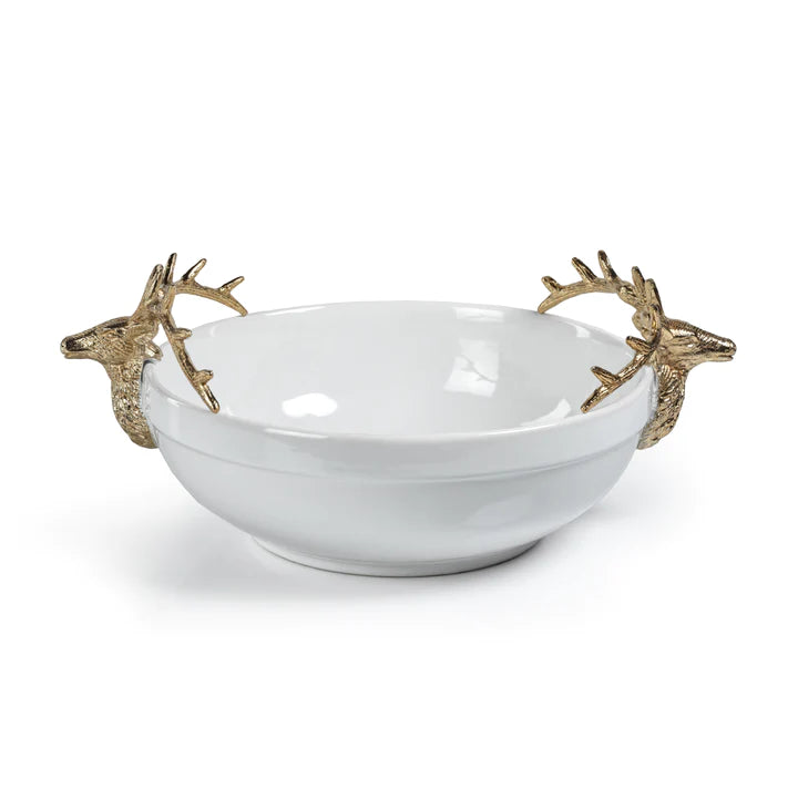 Aspen Gold Stag Head Bowl