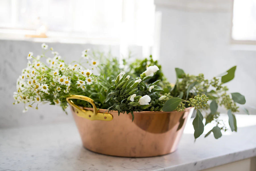 Large Copper English Tub