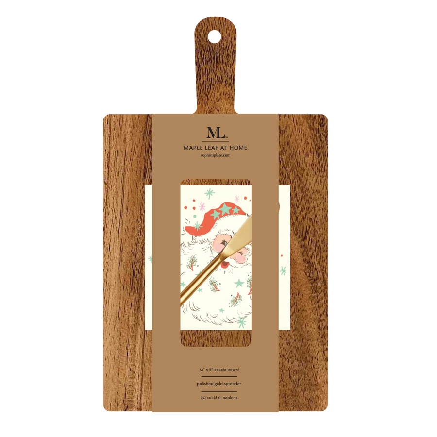 Santa Acacia Board w/Gold Spreader