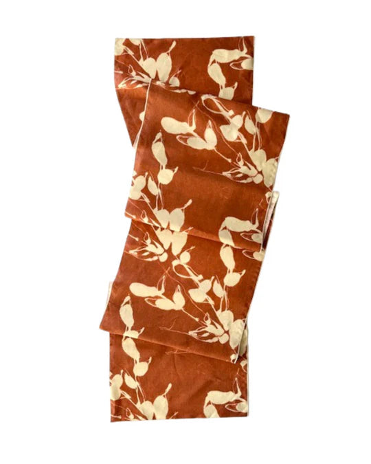 Porto Print Tablerunner, Clay