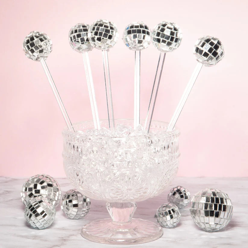 Disco Cocktail Stirrers, s/6