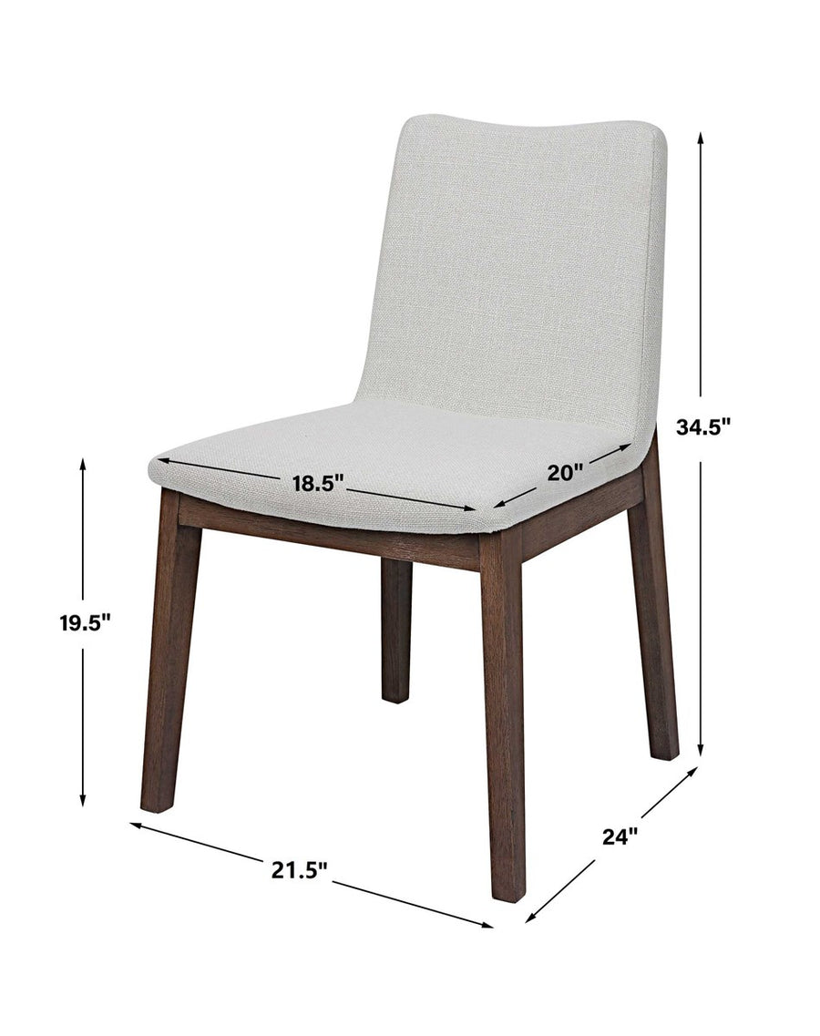 Delano Armless Chair - s/2