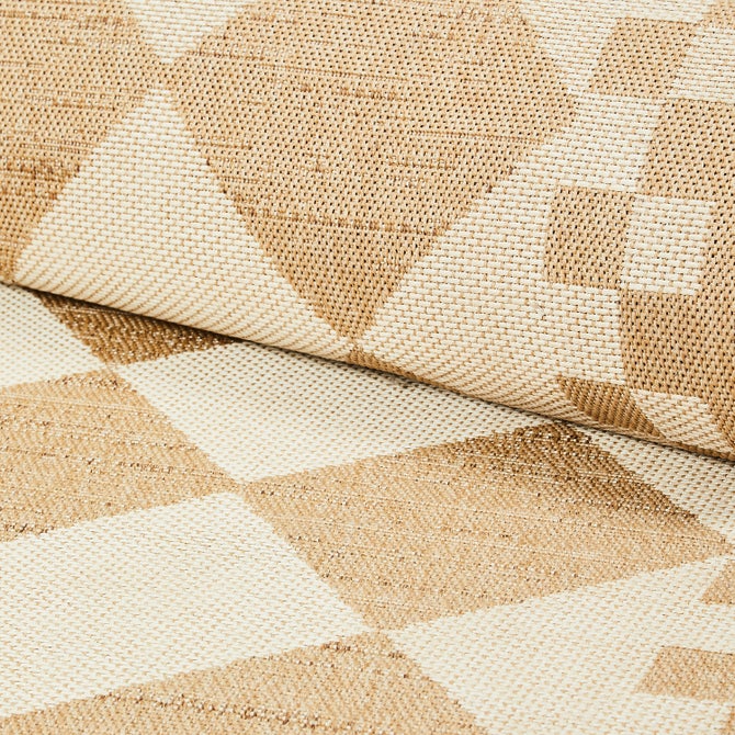 Mackenzie Childs White Diamond 3'x5' Indoor/Outdoor Rug