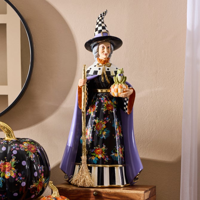 Mackenzie-Childs Greta Witch Figurine