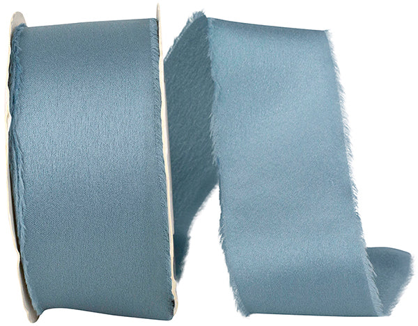 Frayed Edge Silky Touch, Bluestone, 1.5"