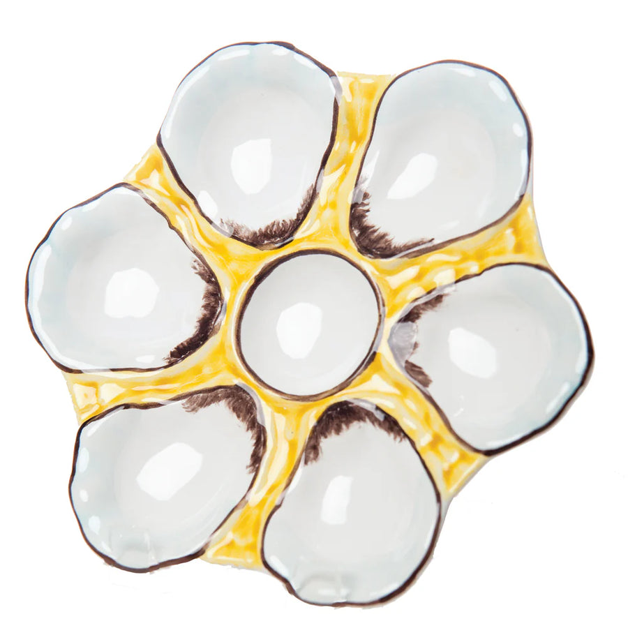 Oyster Plate, Canary Yellow