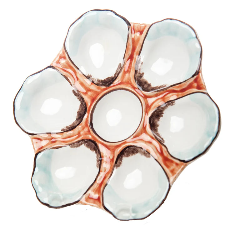 Oyster Plate, Salmon