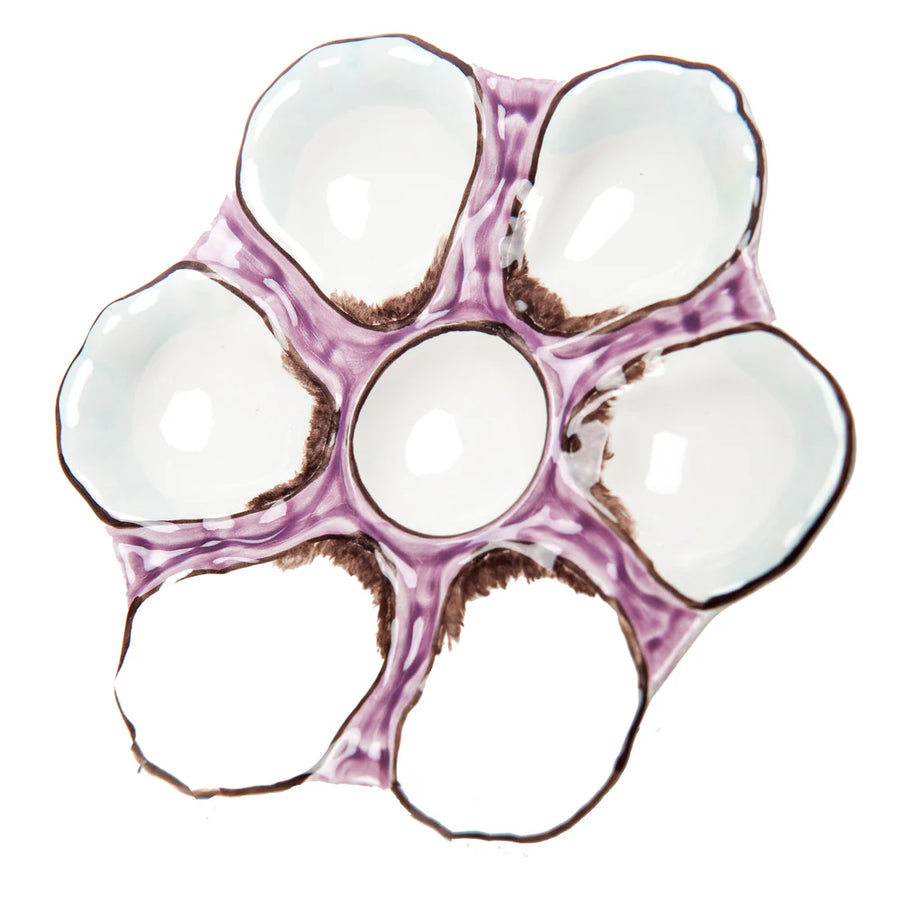Oyster Plate, Lavender