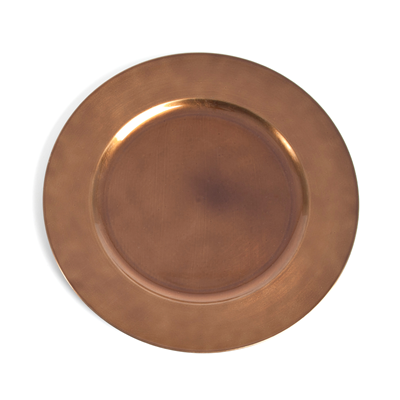 Copper Charger Plate