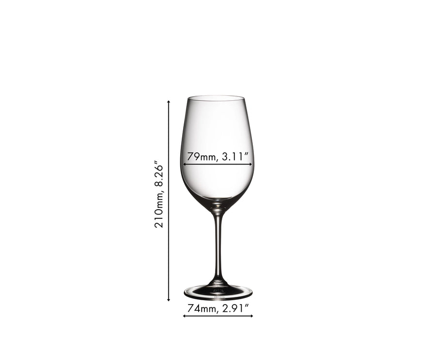 Riedel Vinum Riesling/Zinfandel Glasses, s/2