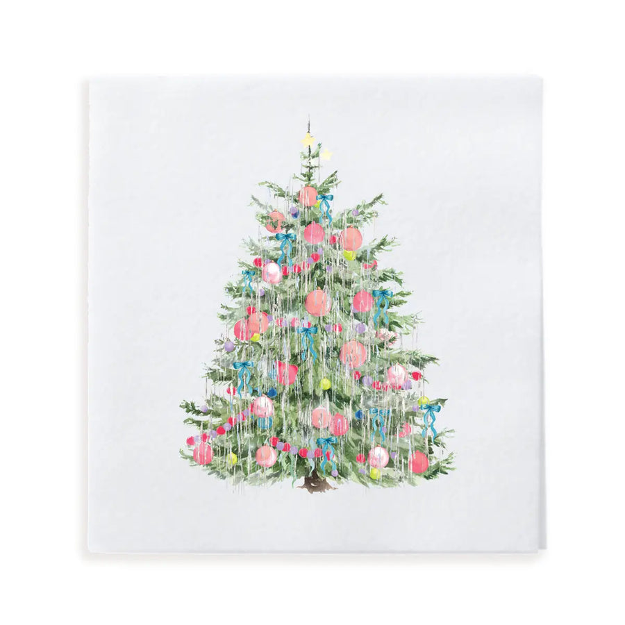 Vintage Tinsel Tree Paper Cocktail Napkins – Blair and Blythe