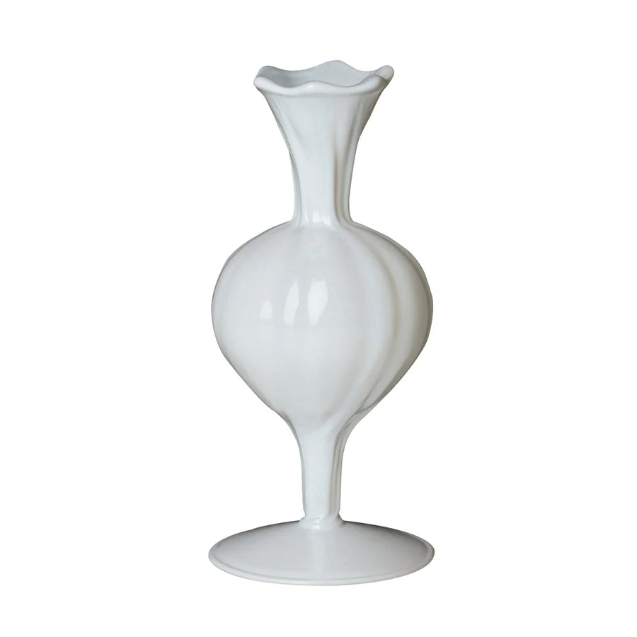 White Bud Vase