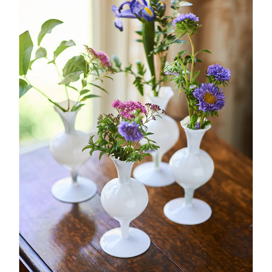 White Bud Vase