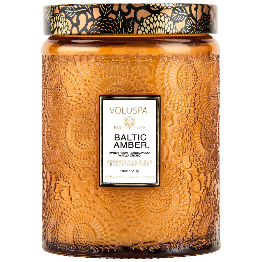 Voluspa Baltic Amber Candle, 18 oz