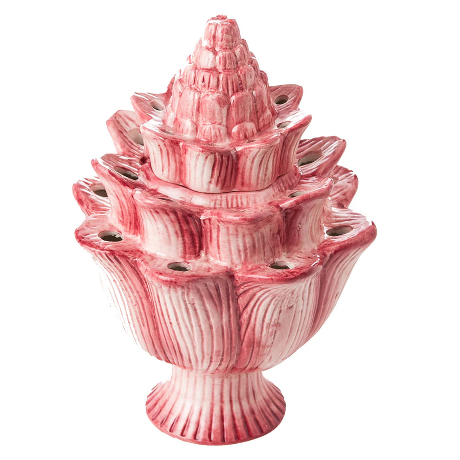 Tulipiere Artichoke Vase, Pink