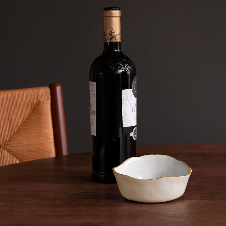 Encanto Soho Wine Coaster, Cream
