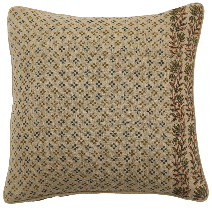 Bindiya Teal 20x20 Pillow w/Insert