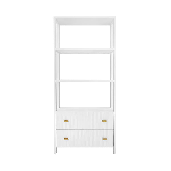 Davie White Etagere
