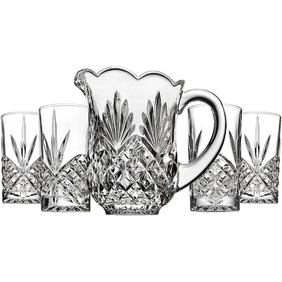 5 Piece Pitcher & Highball Drinking Set