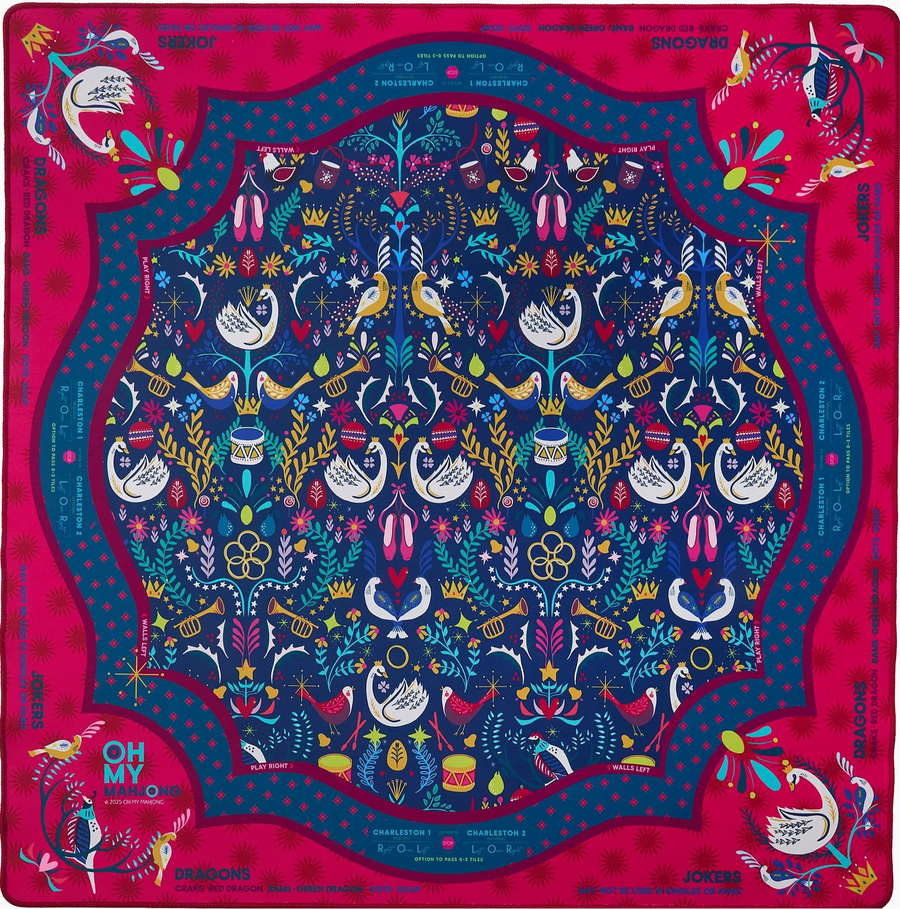 Pear Tree Mahjong Mat