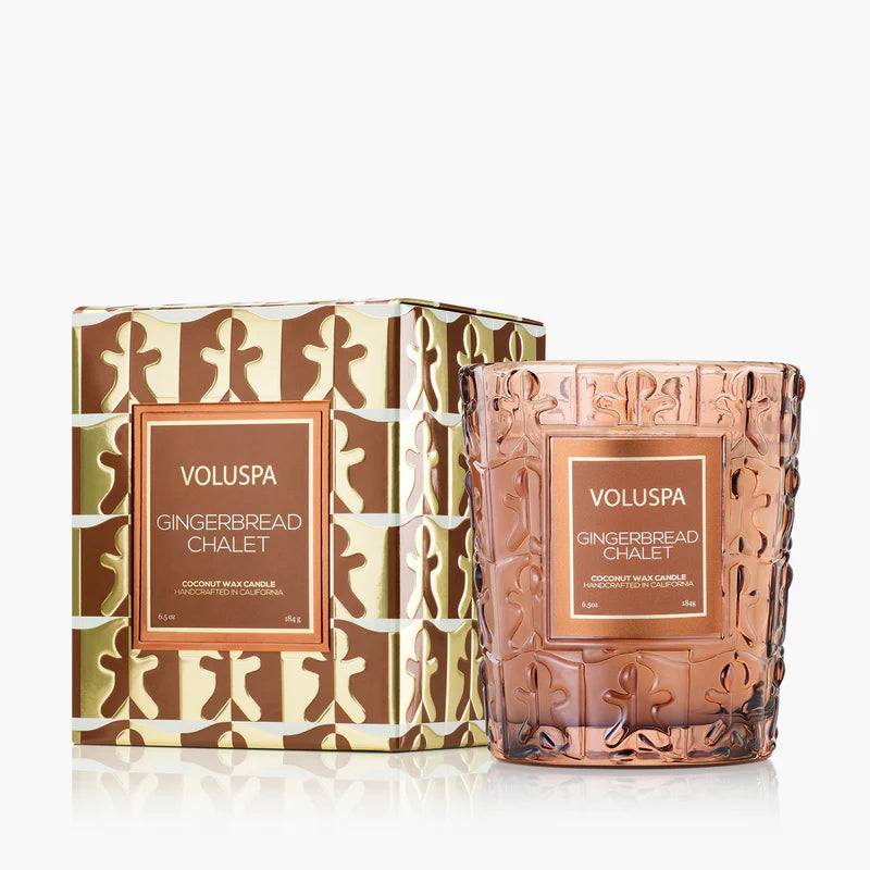 Voluspa Gingerbread Chalet 6.5 oz Candle