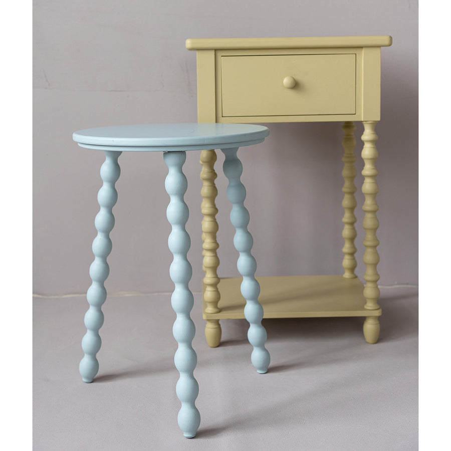 Robin Egg Blue Side Table