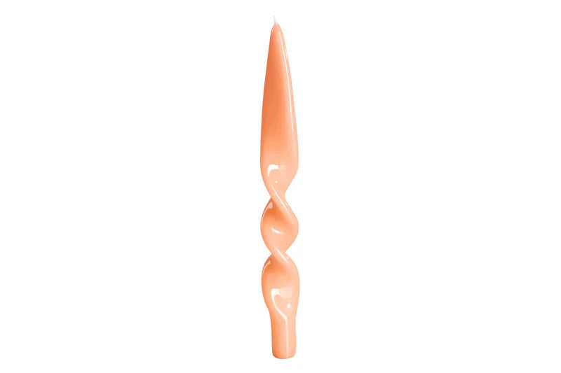 Meloria Twisted Taper Candles - s/2