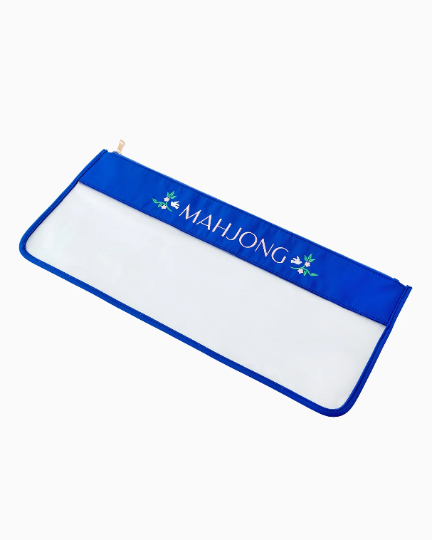 Royal Blue Mahjong Bag