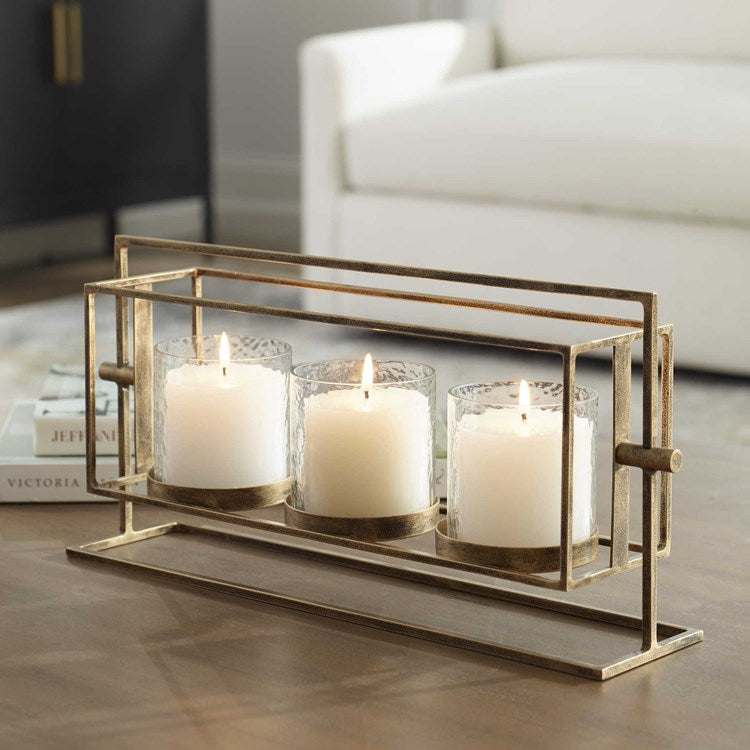 Wenman Triple Candleholder