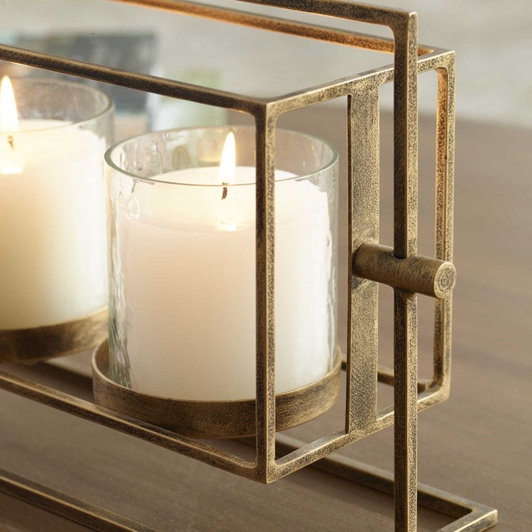 Wenman Triple Candleholder