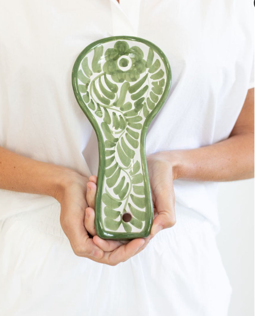 Helenita Ceramic Spoon Rest