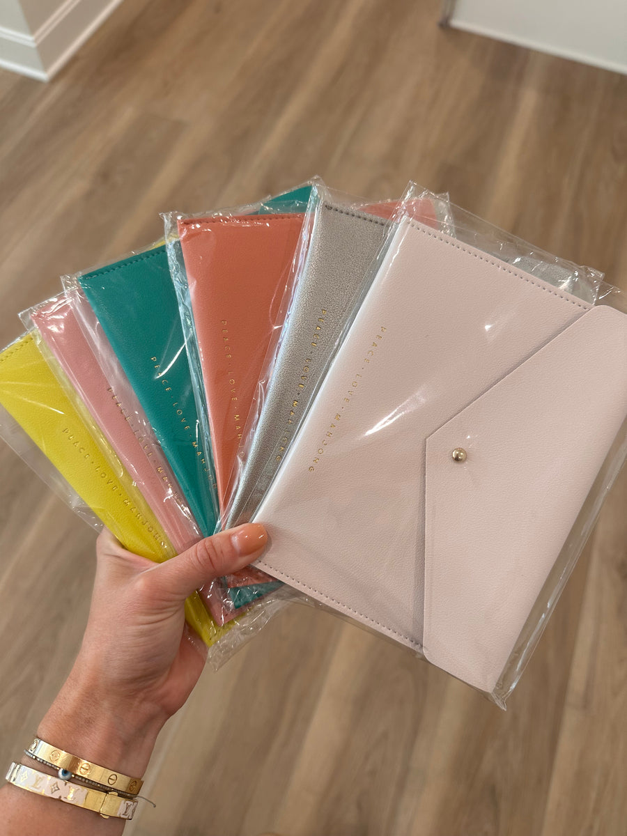 Mahjong Card Leather Pouch