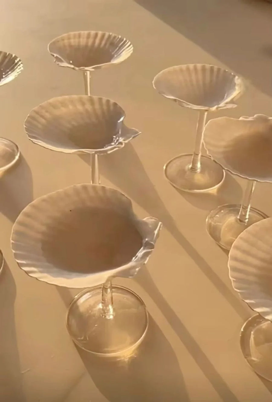 Seashell Drinking  Glass
