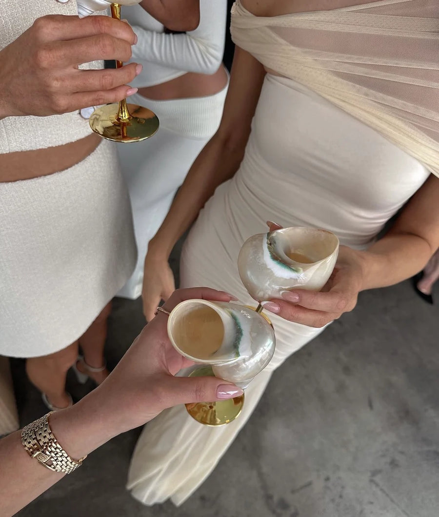 Conch Shell Cocktail Glass