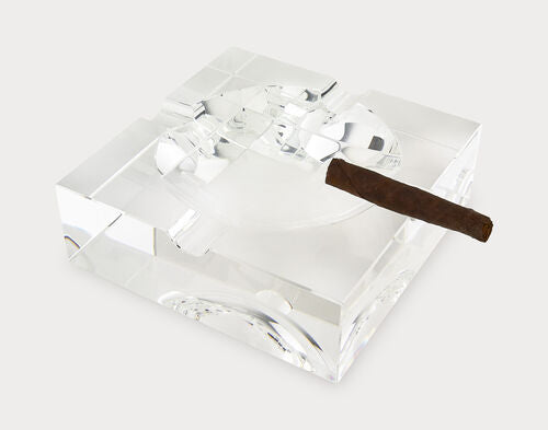 Crystal Glass Ashtray