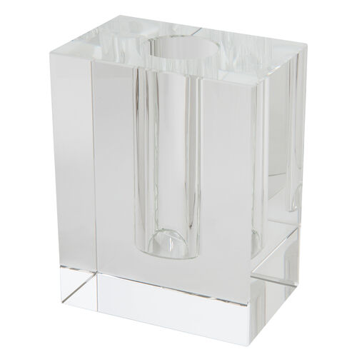 Squared Crystal Vase