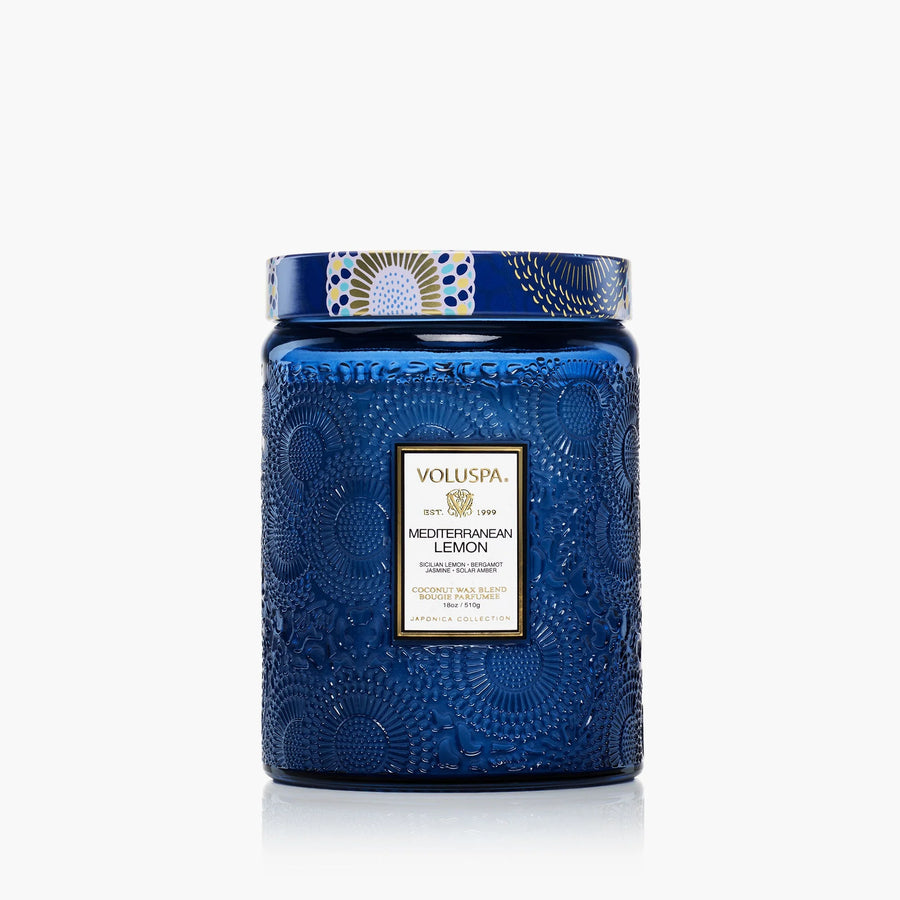 Voluspa Mediterranean Lemon Candle, 18 oz