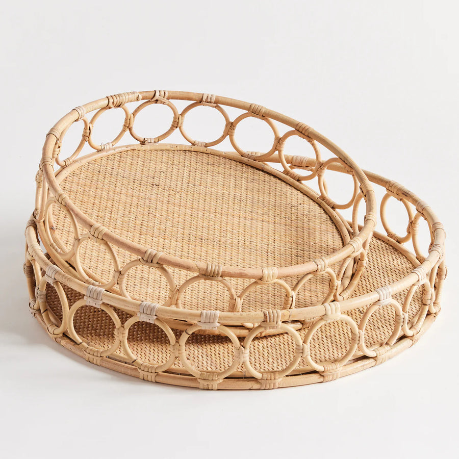 Ninette Round Trays