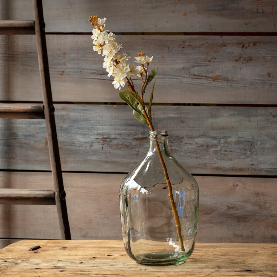 Faux Stock Floral Stem, Cream