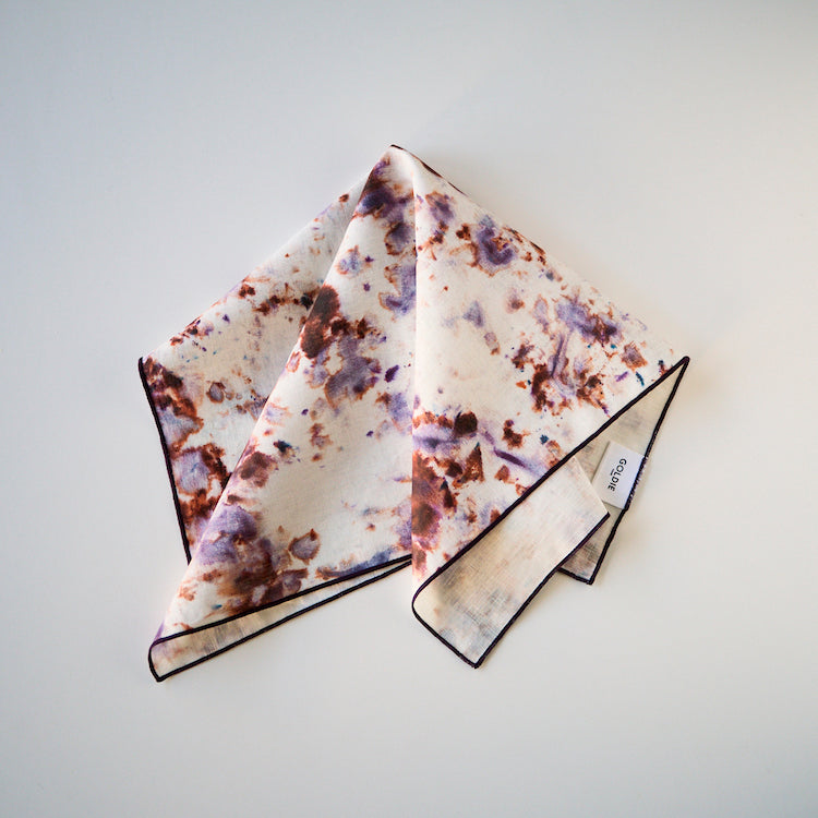 Rose Marble Dinner Napkin - s/4