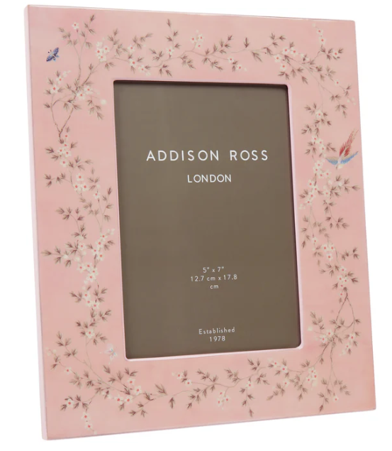 Addison Ross Pink Chinoiserie Frame, 5x7