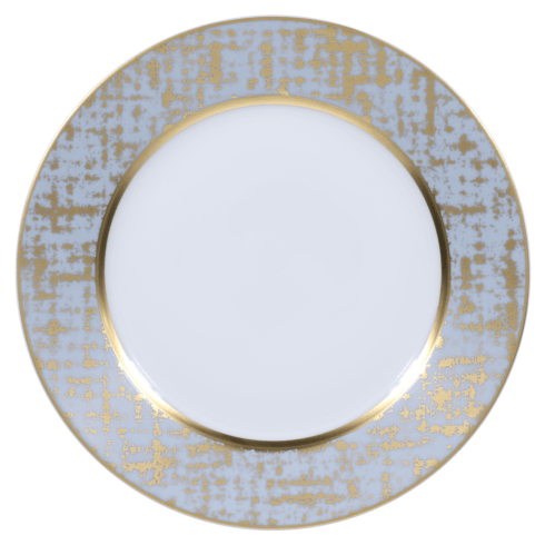 Royal Limoges Tweed Grey & Gold Collection