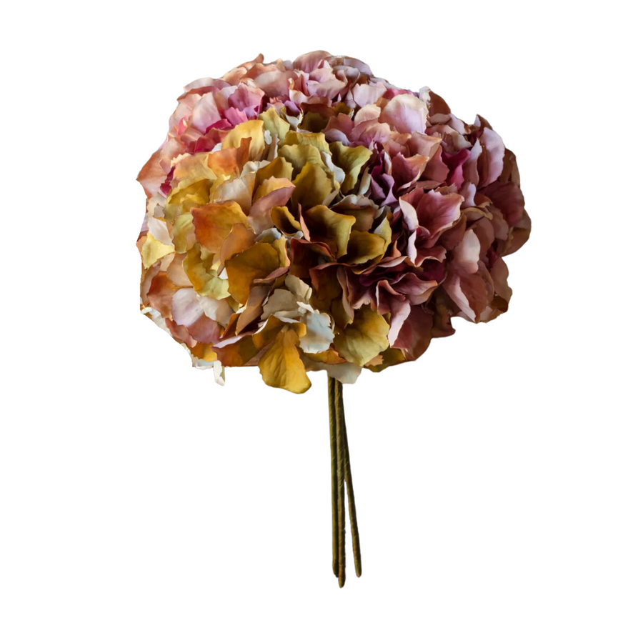 Hydrangea Bundle - Vintage Rose & Green