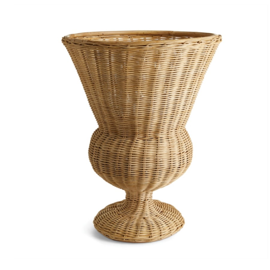 Riviera Footed Woven Urn