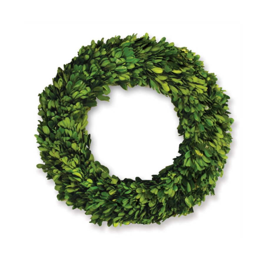 Preserved Boxwood Wreath 12'