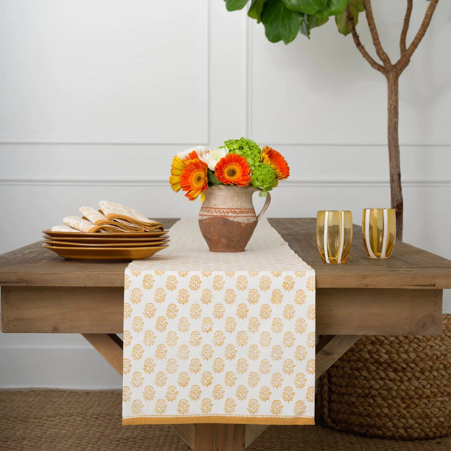 Anika Ochre Table Runner