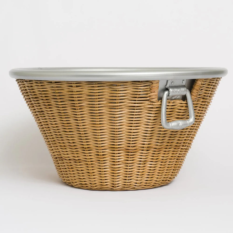 Natural Wicker Ice Bucket