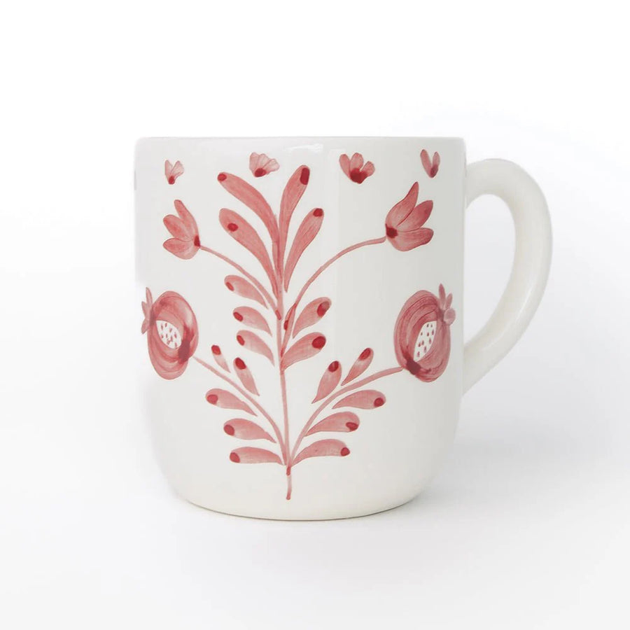 Pomegranate Duet Rose Mug