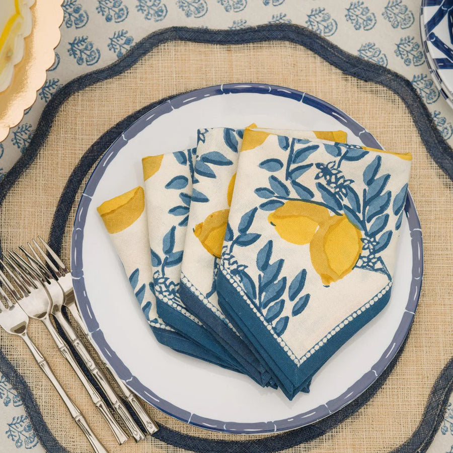 Lemon Vine Napkins, s/4
