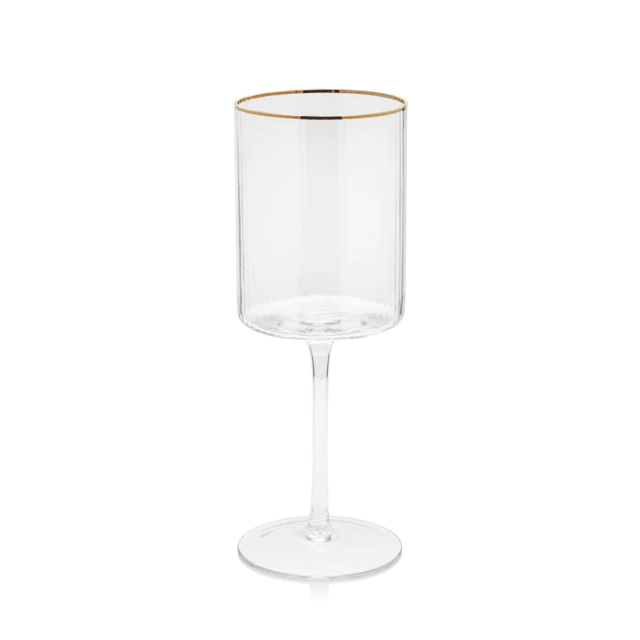 Optic Wine Glass - s/4